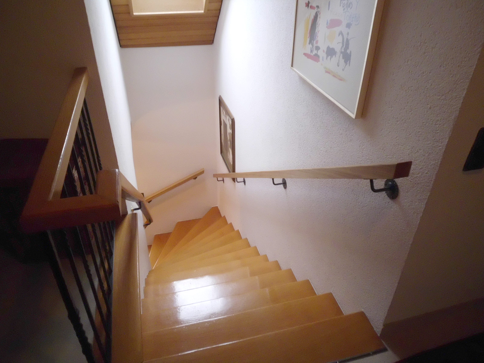 Treppe mit Setz- und Trittstufen